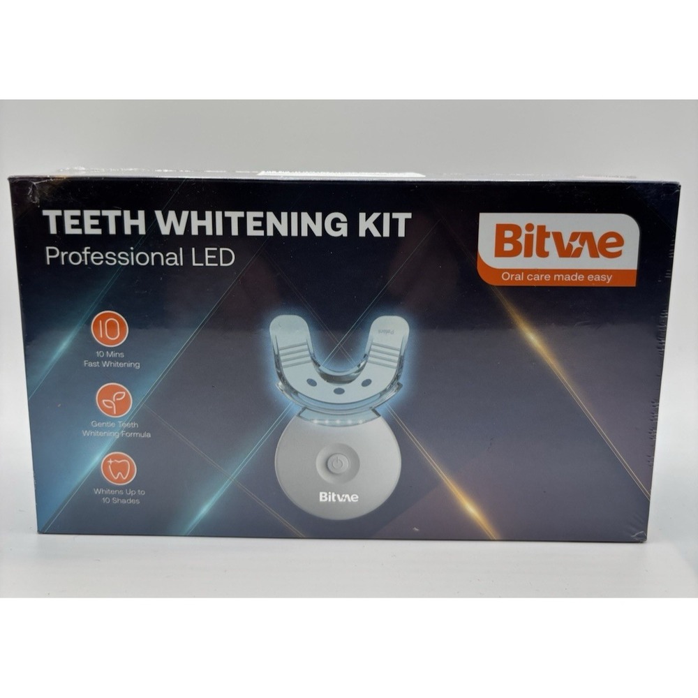 Bitvae Teeth Whitening Kit - Professional LED -‎ Oral Care - NEW & SEALED